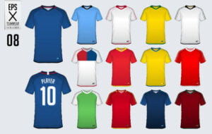 Soccer Uniform, Colors In Play